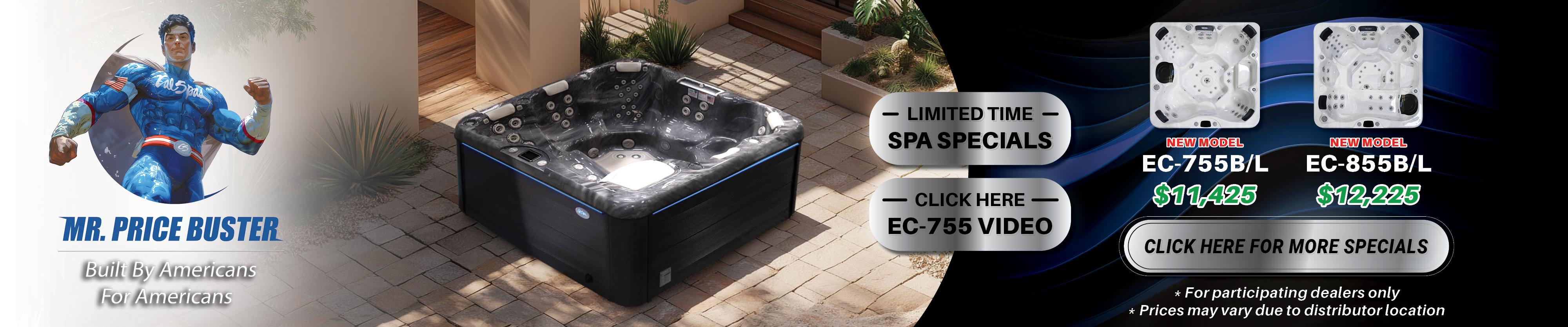 Calspas hot tub being used in a family setting - Rensselaer
